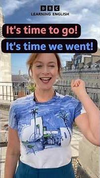 ‘it’s time to go’ and ‘it’s time we went’ – what’s the difference? #shorts