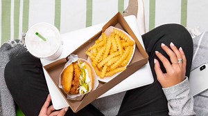 2K views · 38 reactions | Get online, not in line. Web ordering is now available at most U.S. Shacks + your faves are just a click away!  order.shakeshack.com | Shake Shack | Facebook