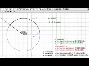 Radian Measure of Angles • [4.1a] PRE-CALCULUS 12