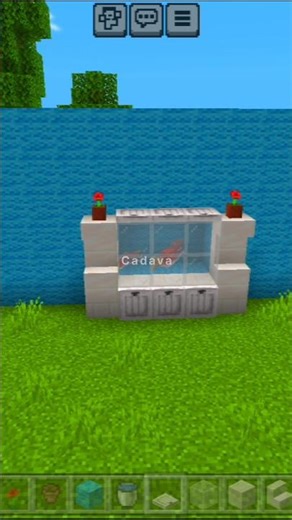 Minecraft Aquarium Design #shorts