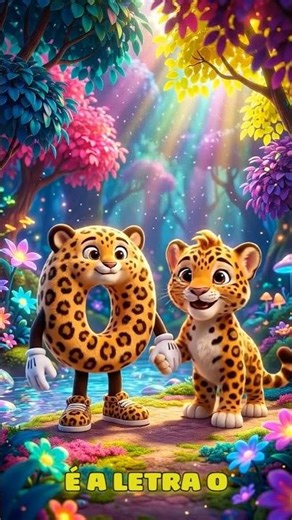 🐆 Letter O for Jaguar: Fun Literacy with Music #shorts #sungalphabet
