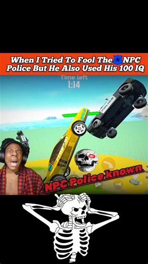 NPC Police Known My Plan💀 Car Simulator 2 #mixtape #ferrari #shorts #carsimulator #trollface #car