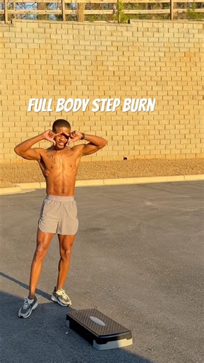 Try this intense Full Body Hit Step Workout to Build Strength, Muscle & Burn Fat! All in one 💯🔥