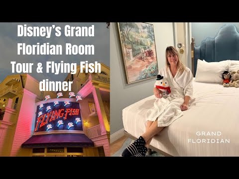Disney’s Grand Floridian Room & Flying Fish dinner!
