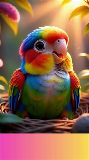 Adorably Cute Birds 🐦 |Tiny Bird Moments You’ll Love!#CuteBirds #BirdLovers #AnimalShorts #BirdVideo