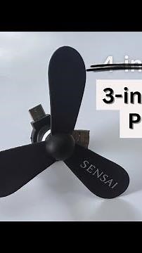 3-in-1 mini USB-fan