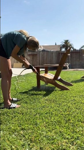 The Easiest Way To Re-Finish Outdoor Furniture!