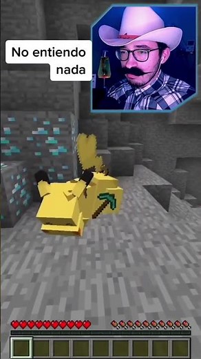pikachu en minecraft #minecraft #minecraftmemes #minecraftespañol