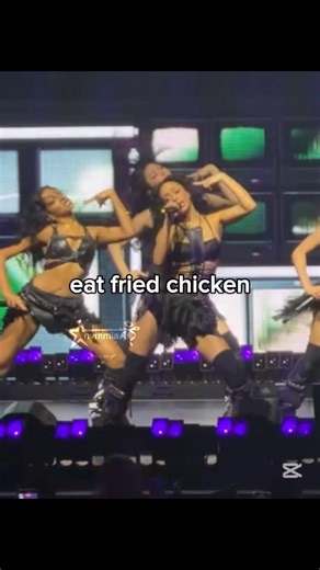 eat fried chicken #katseye
