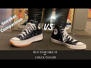 Converse Run Star Hike Hi vs. Converse Chuck Taylor | 2021 Sneaker Review