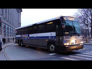 NYCTA / MTA Bus : MCI 102-DLW3SS, D4500, D4500CL & D4500CT Action @ Battery Place & Broadway