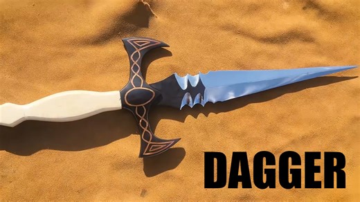 Watch a Drill Bit Transform into a Razor-Sharp DAGGER – A Masterclass in Metalworking!