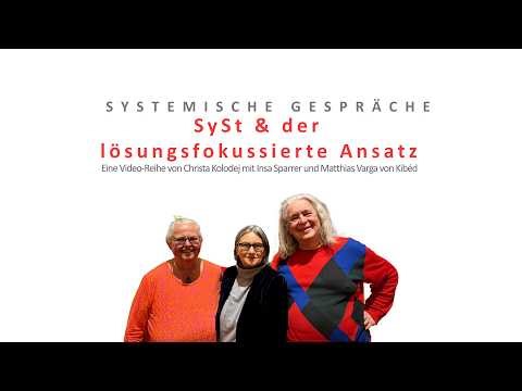 SySt - Grundlagen: SySt und der lösungsfokussierte Ansatz