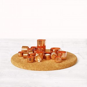 The Copper Pot Selection - Sustainable Industrial Small Eco-friendly Planter, Zero Plastic Metal Mini Tiny Minute Flowerpots | 1.6, 2.4, 3cm - Etsy UK