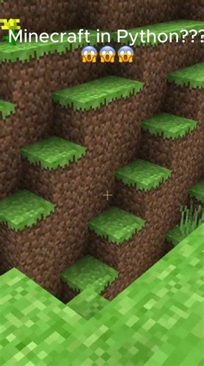 Minecraft in Python 😱😱😱