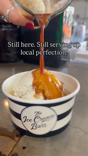 🌟 Still going strong, our collaboration at Good Time is one of the best local partnerships around! Enjoy our homemade ice cream, crafted with star-quality ingredients, perfectly paired with Mountaineer Coffee ’s freshly roasted espresso, this affogato is an exceptional treat! Try a cold brew milkshake too ONLY at Good Time!🍦☕️ | The Ice Cream Barr at Good Time