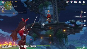 AMD Ryzen 5 4500U AMD Radeon Graphics Genshin Impact @1080p low settings, well playable