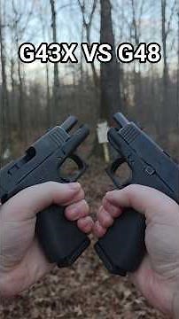 GLOCK 43X VS GLOCK 48 - Both the G43x and G48 are great edc and are easy to conceal. To me, G48 wins