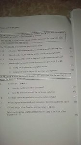 Questions on Assembly Diagrams and Scale DrawingQuestions base... | Filo
