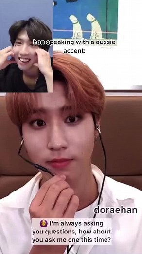 Han from Stray Kids Speaking with an Aussie Accent Reaction
