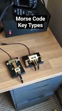 Morse code key types #cw #hamradio #morsecode