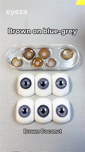 Transform Your Look with Brown on Grey Eyes