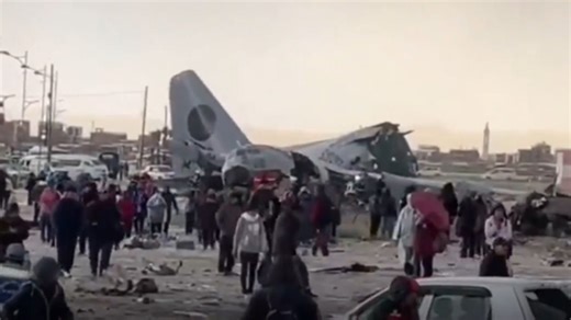 VIDEO del desplome de avión militar en Bolivia; hay 14 muertos