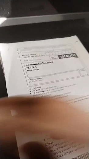 Pearson Edexcel GCSE Combined Science Paper 5 Revision