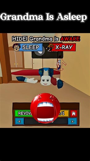 Grandma Is Asleep In Roblox 😱