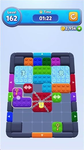Color Block Jam 162 Solution Walkthrough