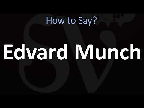 How to Pronounce Edvard Munch? (CORRECTLY)