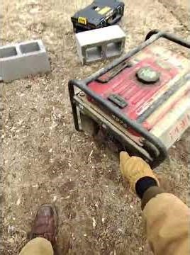 Damaged Predator Generator. Will it start? #diy