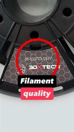 Learn about the material quality considerations to make for customers in a 3d print service on our YouTube channel https://youtu.be/ByjkWEXHt7s? si=qDWJ4HxNWRvWK9gv #3dprinting #printservice #engineering #business #filament | Vision Miner | Facebook