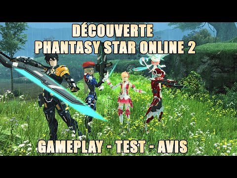Phantasy Star Online 2 (PSO2) : Classes Gameplay Test et avis en Français MMORPG FREE TO PLAY 2020