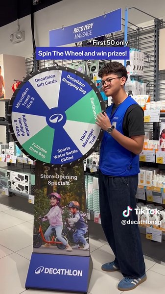 Grand Opening of Compass One Decathlon Store!