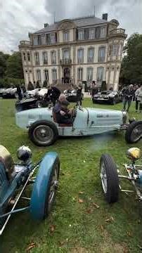Which other brand can bring together 100+ year old cars, #bugattiatlantic#babybugatti #bugattibolide