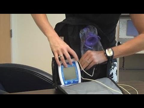 Loading Feeding Pump Backpack Procedure