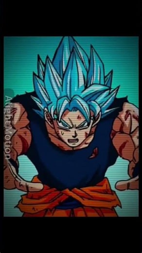 goku ssj blue vs luffy #goku #edit #anime #dbz