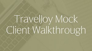 TravelJoy Mock Client Walkthrough