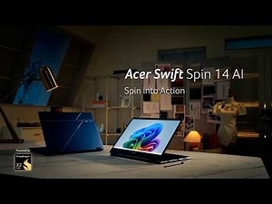 Acer Swift Spin 14 AI | Snapdragon X2 Elite | Premium 2-in-1 Laptop