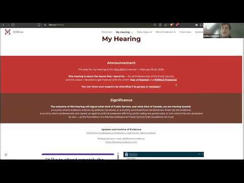 IVIM Hearing: Backgrounder & Portal Overview - Presentation at Freedom Rising