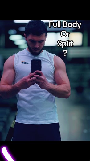 Full Body or Split? #gym #biceps