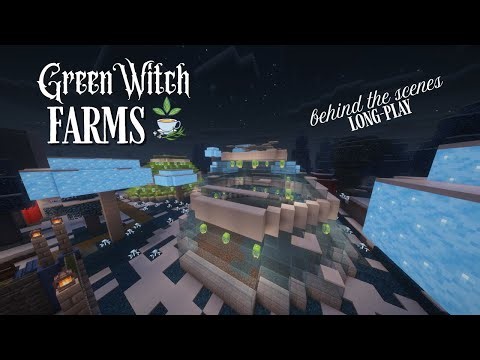 Minecraft Longplay (no commentary) Glow Dome 🩵 - BTS at GreenWitch Farms