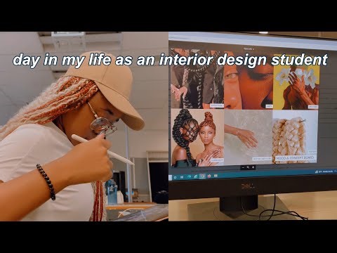 DAY IN MY LIFE AS AN INTERIOR DESIGN STUDENT | uni student vlog | UJ student | day in my life