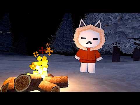 Two Cute Cats Make A Horrible Mistake In The Woods & You Really Need To Move / 2 Horror Games