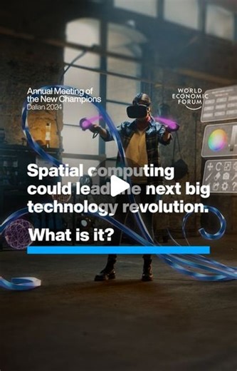 World Economic Forum on Instagram: "Spatial computing is an evolving, 3D form of computing that blends virtual and physical environments, explains @CathyHackl. Learn more about the technologies set to positively impact society within the next three to five years in our new Top 10 Emerging Technologies of 2024 report by tapping the link in our bio. #EmergingTech24 #SpatialComputing #Computing #EmergingTechnology #Tech #FutureTech #AI #Metaverse"