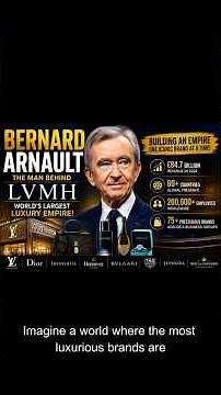 Bernard Arnault: How He Built the World's Largest Luxury Empire | LVMH Success Story