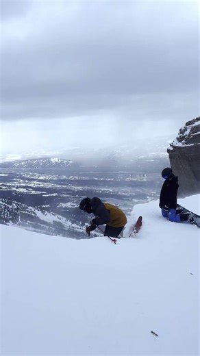 My First Day Ever at Jackson Hole! First Time Trying Corbet’s Couloir!