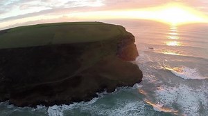Flying Around Headland On English Coast Stock Footage Video (100% Royalty-free) 8798860 | Shutterstock