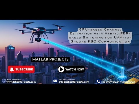 🚀 GRU-Powered UAV-to-Ground FSO Communication | Hybrid FER Switching Explained!